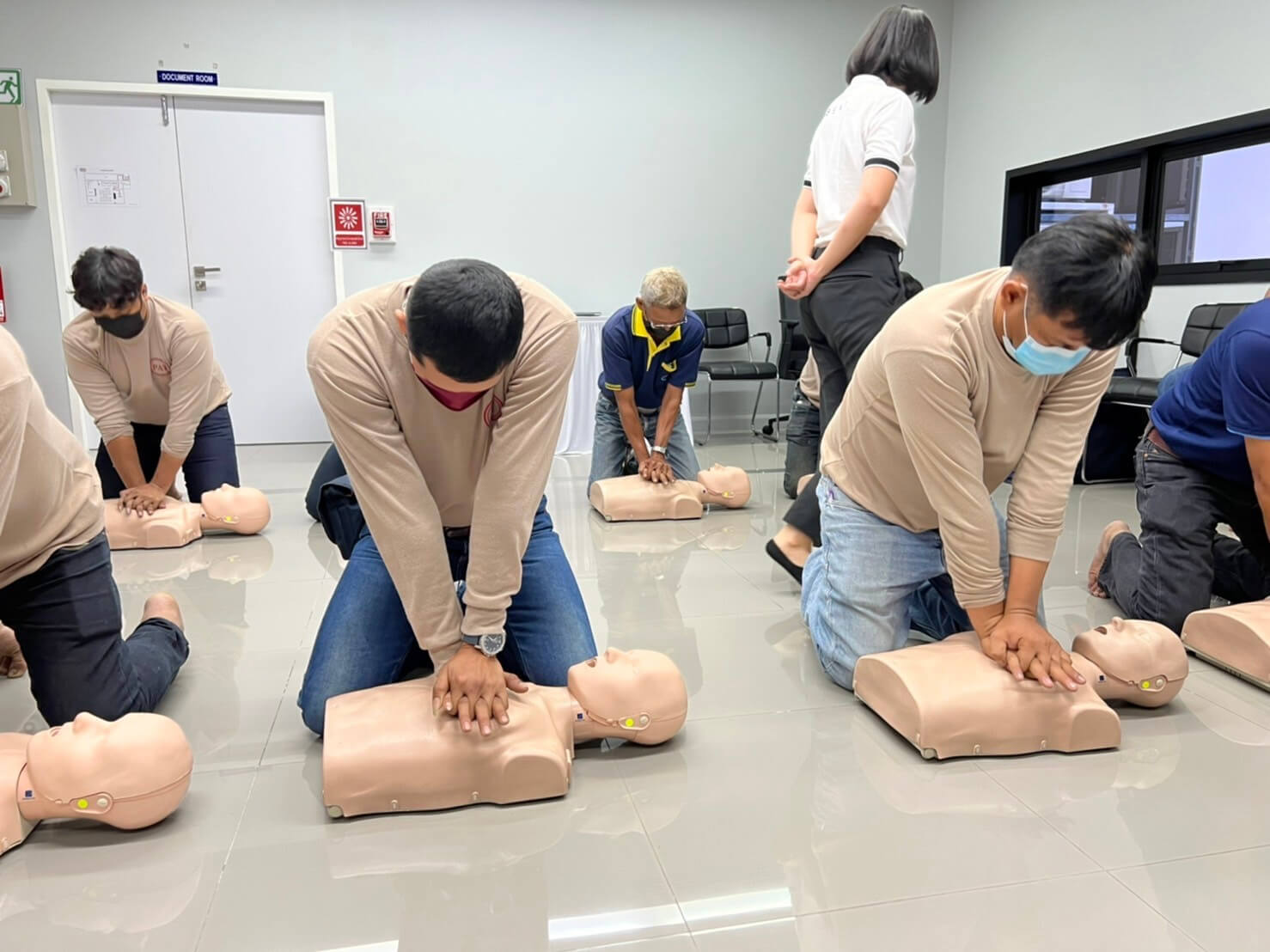 Basic first-aid training – Power All Tech | ผู้นำธุรกิจด้านการออกแบบและ ...